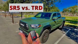 Differences between SR5 and TRD Tacoma’s [upl. by Sellers]