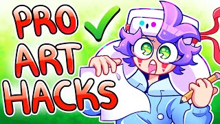 Art Hacks That REALLY IMPROVE My Art [upl. by Obala]