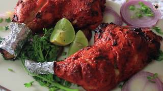 Chicken Tandoori Recipe  Restaurant Style Homemade Chicken Tandoori  Easy Chicken Recipes [upl. by Roxy923]