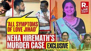 Neha Hiremath Murder Father Makes Shocking Allegations  Hubballi News  Republic Exclusive [upl. by Inad839]