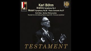 Mozart Piano Concerto No 27  Gilels Böhm  모차르트 피아노 협주곡 27번  길렐스 뵘 [upl. by Daph]