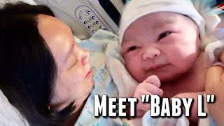 Baby Leahs Delivery our 4th Baby Girl  itsjudyslife [upl. by Derej222]