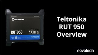 Teltonika RUT950 box opening and device walkthrough [upl. by Onaicnop999]