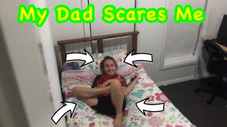 My Dad Scares Me Prank [upl. by Donelle]