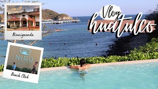 VLOG PT1 VIAJE A HUATULCO  HOTEL BINNIGUENDA amp NIRÚ BEACH CLUB  YOMOMMY✨ [upl. by Zelten]