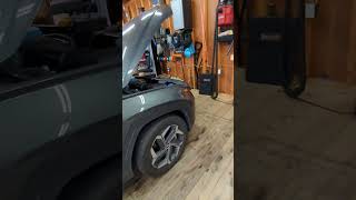 2022 Hyundai Tucson Hybrid Unveiling the Secret 12 Volt Battery Location for Amplifier Installation [upl. by Crowns187]