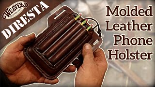 Wet Molded Leather iPhone Holster with Jimmy DiResta [upl. by Aisela]