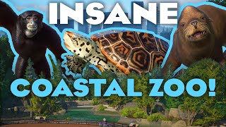 🦒 Lets Tour an INSANELY BEAUTIFUL ZOO on the COAST [upl. by Einahteb635]