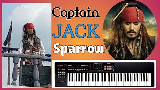 Captain Jack Sparrow song on Piano  Pirates Of Caribbean Theme Song Piano  jack Sparrow [upl. by Yrram]