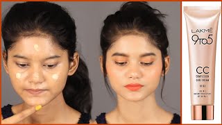 CC CREAM Simple GLOWY MAKEUP LOOK For BEGINNERS  How to do makeup using CC Cream [upl. by Ramsey]