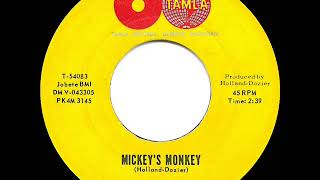 1963 HITS ARCHIVE Mickey’s Monkey  Miracles [upl. by Brodench293]