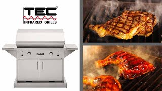 TEC Patio FR Infrared Gas Grill Review  BBQGuyscom [upl. by Bowerman]