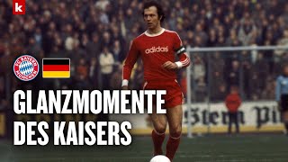 Legendäre BeckenbauerSzenen Libero Lichtgestalt Legende  Kaiser Franz Beckenbauer [upl. by Nerraj]