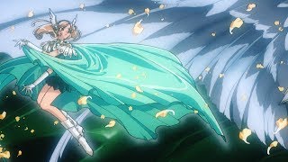 Magic Knight Rayearth Ending 2 Lullaby Yasashiku Dakasete English amp Japanese Lyrics [upl. by Matilde]