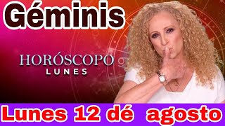 horoscopo de hoy Géminis  Horóscopo Diario  Géminis  12 de agosto de 2024 [upl. by Rocray]