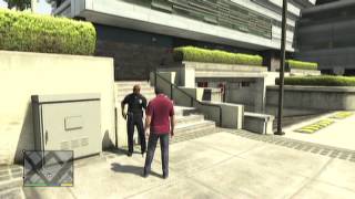 GTA V How To Get Arrested [upl. by Eiffe84]