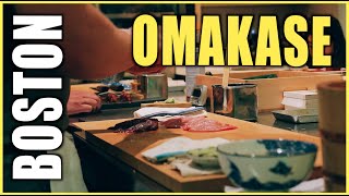 OMAKASE SUSHI Course at NO RELATION in Boston  Mukkbang [upl. by Penny]