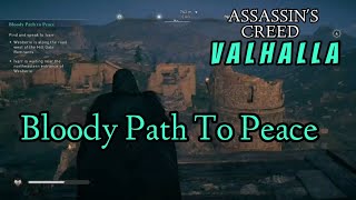 Bloody Path to Peace Find and speak to Ivarr Assassins Creed Valhalla [upl. by Aihsi442]