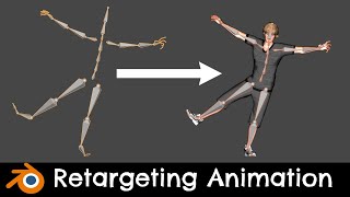 Retargeting Animations Using Blender Rokoko Plugin [upl. by Mcwherter107]