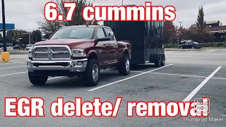 67 Cummins EGR Delete Removal [upl. by Aiello]