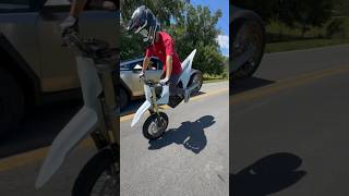 EBike Supermoto Stoppie [upl. by Aric]