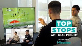 Illan Meslier analyses his goalkeeping for Leeds United  Top Stops with Hisense [upl. by Dzoba]