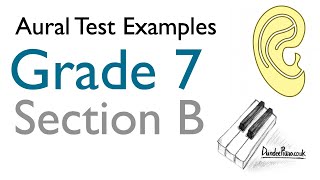 Aural Test Examples Grade 7 ABRSM  Section B [upl. by Meeks]