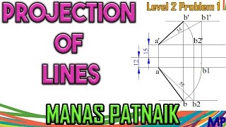 Projection of LinesLevel 2 Problem 1 [upl. by Nosretep]