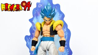 SH Figuarts Dragon Ball Z SUPER SAIYAN GOD BLUE GOGETA Action Figure Review [upl. by Naanac794]