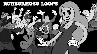 Rubberhose Animation Loops Old Cartoon Style [upl. by Ayalahs]