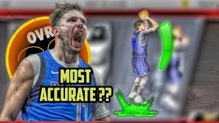 LUKA DONCIC MOST ACCURATE JUMPSHOT   NBA2K24 MOBILE ANDROID MOD [upl. by Hcire]