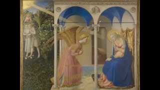 Fra Angelico The Annunciation Prado [upl. by Ilahsiav]