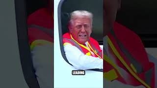 Trumps Garbage Truck Speech shorts PuertoRico comedian garbagetruck MAGA trump [upl. by Chastity]