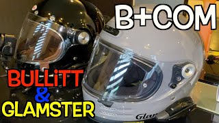 【Bell Bullitt amp SHOEI Glamster】BCOMのインカム取り付け [upl. by Etsirk]