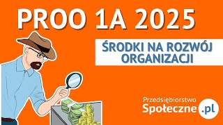 Dotacje z PROO 1a Jak skutecznie pozyskać środki na rozwój organizacji [upl. by Gherardo]