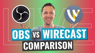 OBS vs Wirecast Best Live Streaming Software [upl. by Haskins]