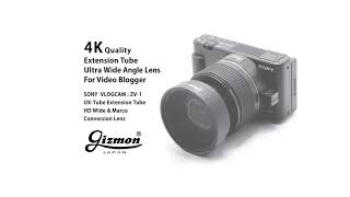 GIZMON HD Wide amp Macro Conversion Lens Movie Example 4K [upl. by Aleuqahs]