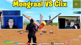 Mongraal VS Clix 1v1 Buildfights [upl. by Cioban]