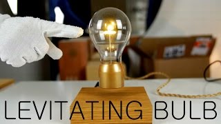 FLYTE  Levitating Light Bulb  Kickstarter  unboxing amp demo [upl. by Purcell]