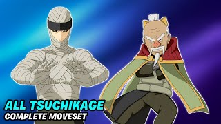 All Tsuchikages Complete Moveset ComboUltimate JutsuAwakening  Naruto Storm Connections [upl. by Castera]