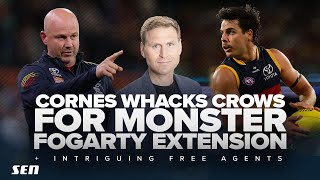 Who are the most intriguing free agents in 2025  Cornes SLAMS Fogarty extension  SEN [upl. by Mitchel]