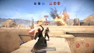 Star Wars Battlefront 2 Darth Vader Gameplay No Commentary [upl. by Elatnahs]