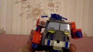 Transformers Energon Optimus Prime Special Review English [upl. by Nnayrrehs]