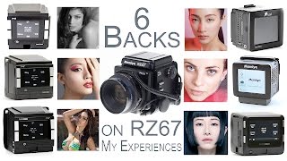 6 Digital Backs on Mamiya RZ67 Pro II  My Experiences [upl. by Mazlack]