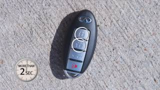 2017 Infiniti QX70  Intelligent Key and Locking Functions [upl. by Aynatan]