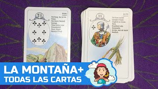 LA MONTAÑA LENORMAND COMBINACIONES CON TODAS LAS CARTAS [upl. by Ohce]