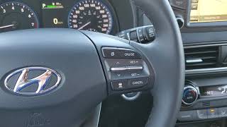 How and when to disable the Smart Cruise Control on the Hyundai Kona [upl. by Aihtak881]