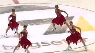 Patinage synchronisé  au coeur de la French Cup 2019 [upl. by Peednus]