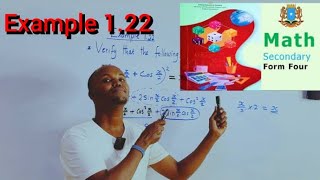 Trigonometry Fasalka 12aad xisaab Example 122 [upl. by Leinnad]