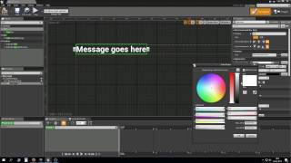 UE4 tutorial Widget fade inout [upl. by Sarajane]